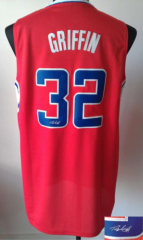 Clippers 32 Griffin Red Signature Edition Jerseys