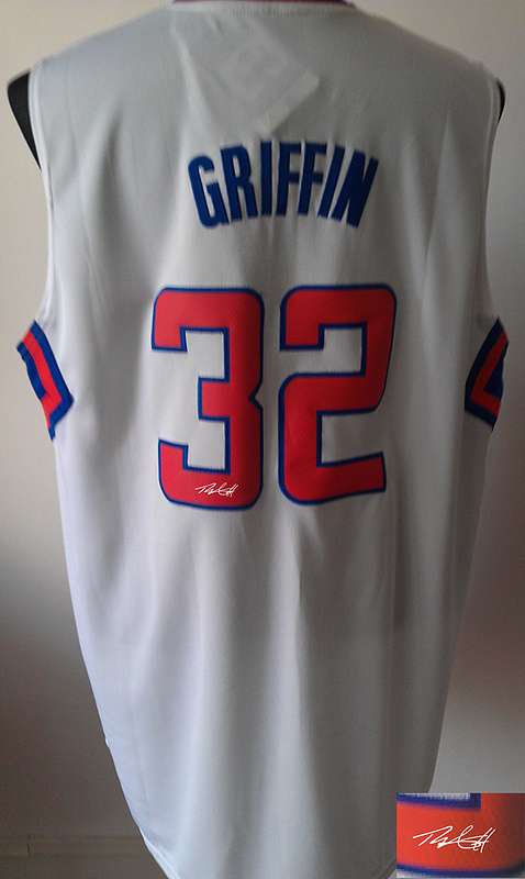 Clippers 32 Griffin White Signature Edition Jerseys