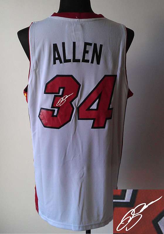 Heat 34 Allen White Signature Edition Jerseys - Click Image to Close