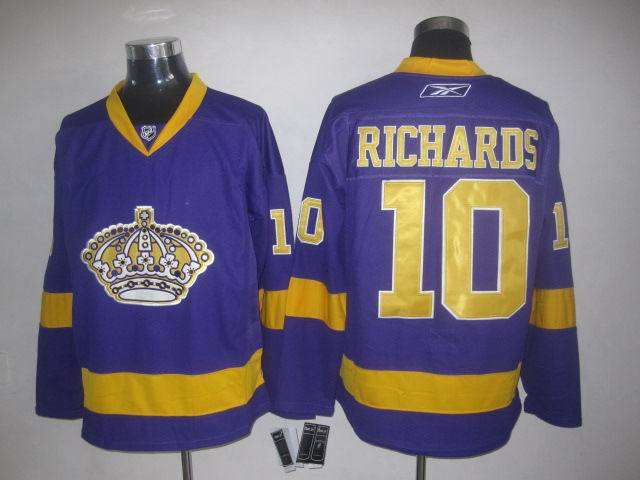 Kings 10 Richards Purple Jerseys