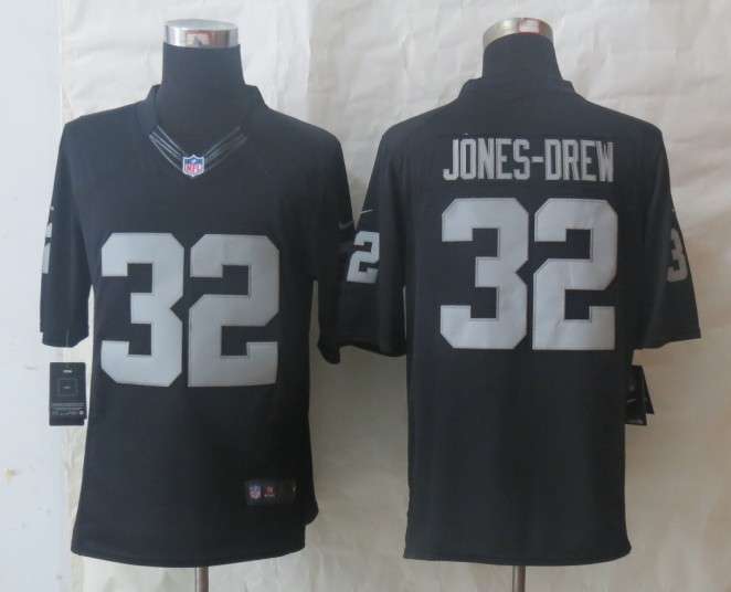 Nike Raiders 32 Jones Drew Black Limited Jerseys Nike Raiders 32 Jones Drew Black Limited Jerseys