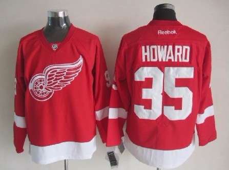 Red Wings 35 Hdward Red New Jerseys