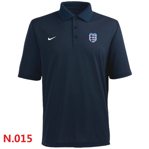 Nike England 2014 World Soccer Authentic Polo D.Blue