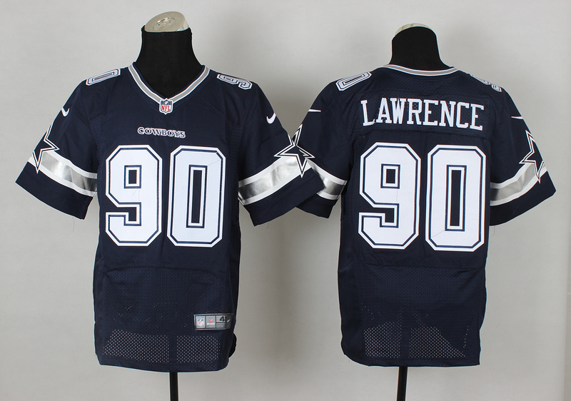Nike Cowboys 90 Lawrence Blue Elite Jersey Nike Cowboys 90 Lawrence Blue Elite Jersey
