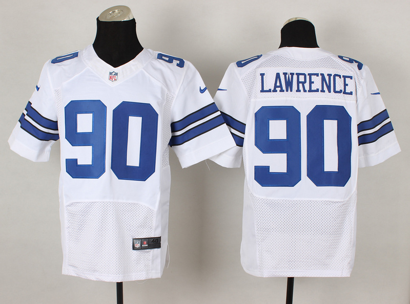 Nike Cowboys 90 Lawrence White Elite Jersey Nike Cowboys 90 Lawrence White Elite Jersey
