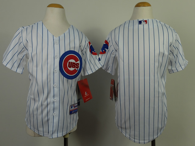 Cubs Blank White Youth Jersey Cubs Blank White Youth Jersey