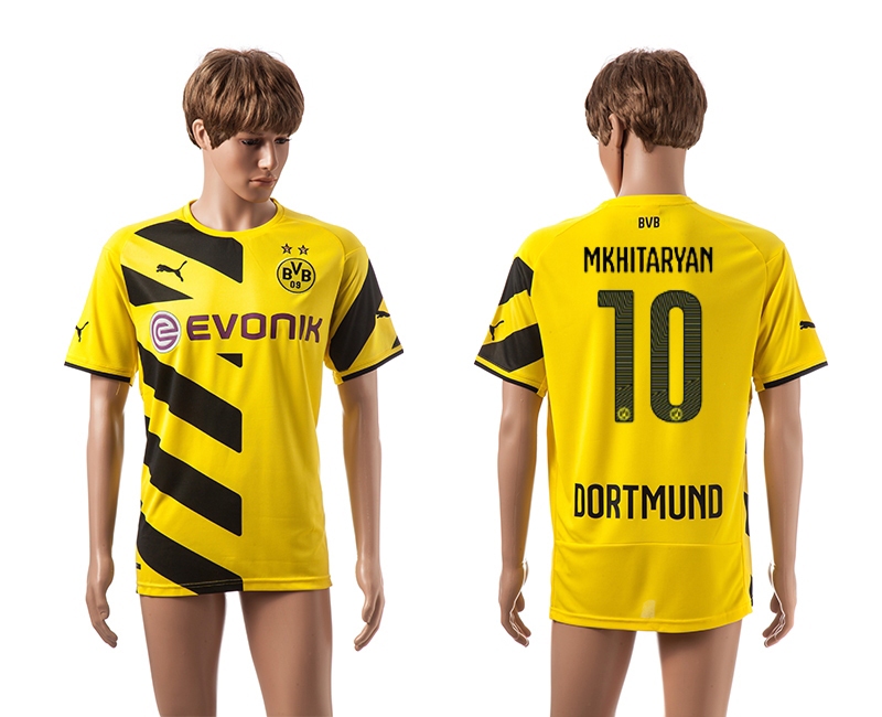 2014-15 Dortmund 10 Mkhitaryan Home Thailand Jerseys