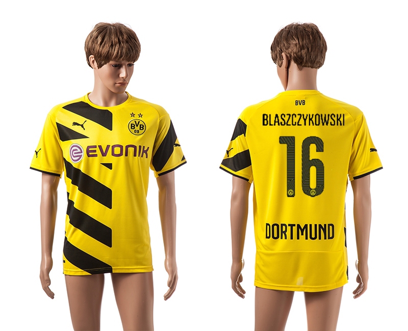 2014-15 Dortmund 16 Blaszczykowski Home Thailand Jerseys