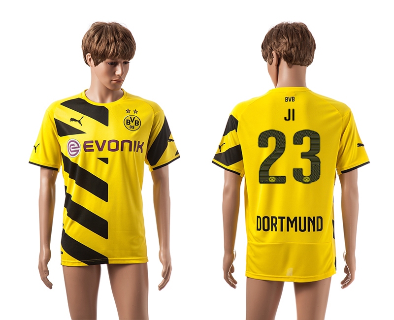 2014-15 Dortmund 23 Ji Home Thailand Jerseys