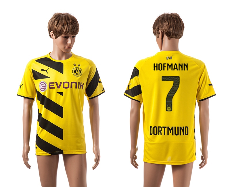 2014-15 Dortmund 7 Hofmann Home Thailand Jerseys