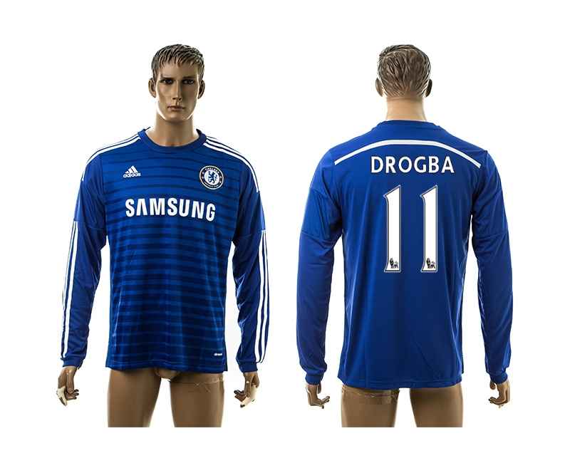 2014-15 Chelsea 11 Drogba Home Thailand Jerseys