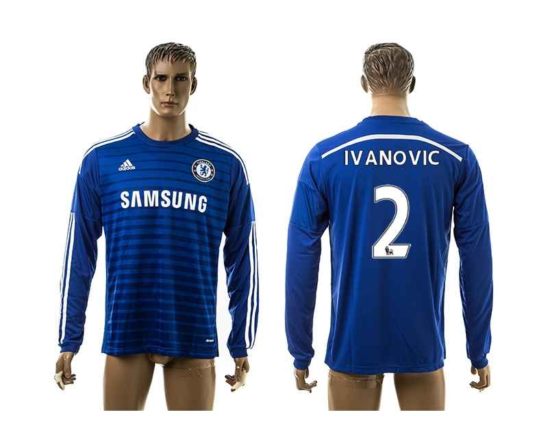 2014-15 Chelsea 2 Ivanovic Home Thailand Jerseys