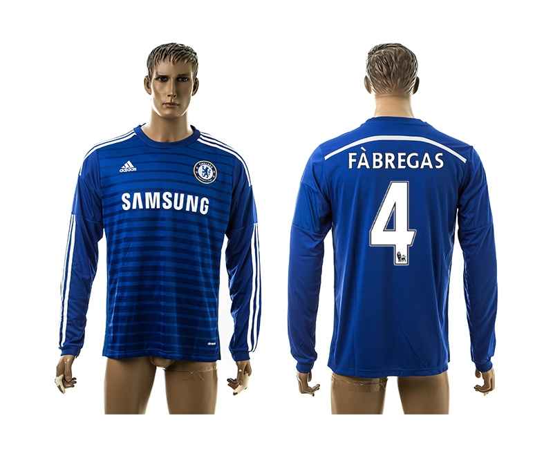 2014-15 Chelsea 4 Fabregas Home Thailand Jerseys