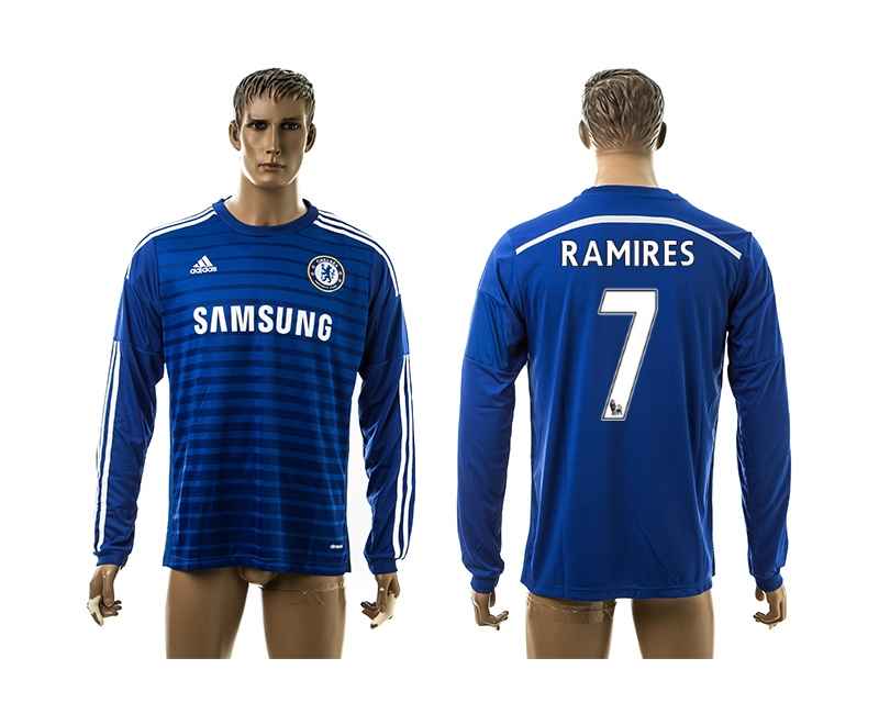 2014-15 Chelsea 7 Ramires Home Thailand Jerseys 2014-15 Chelsea 7 Ramires Home Thailand Jerseys