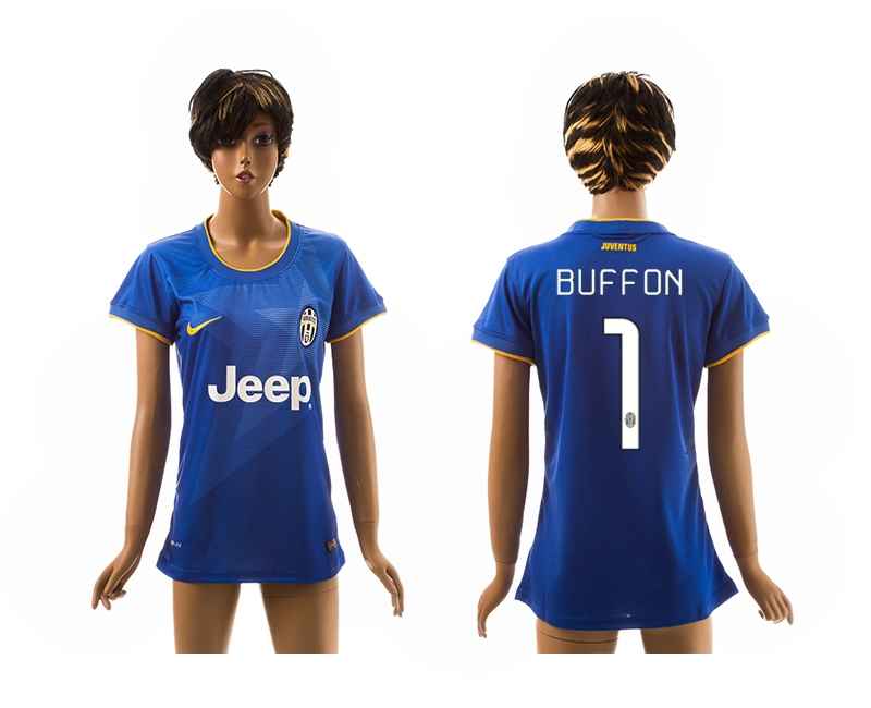 2014-15 Juventus 1 Buffon Away Women Jerseys