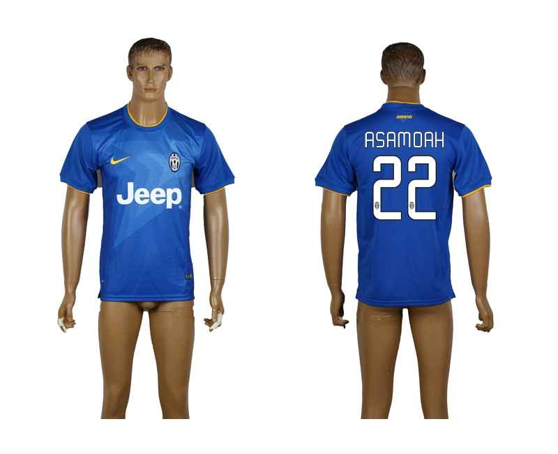2014-15 Juventus 22 Asamoah Away Thailand Jerseys