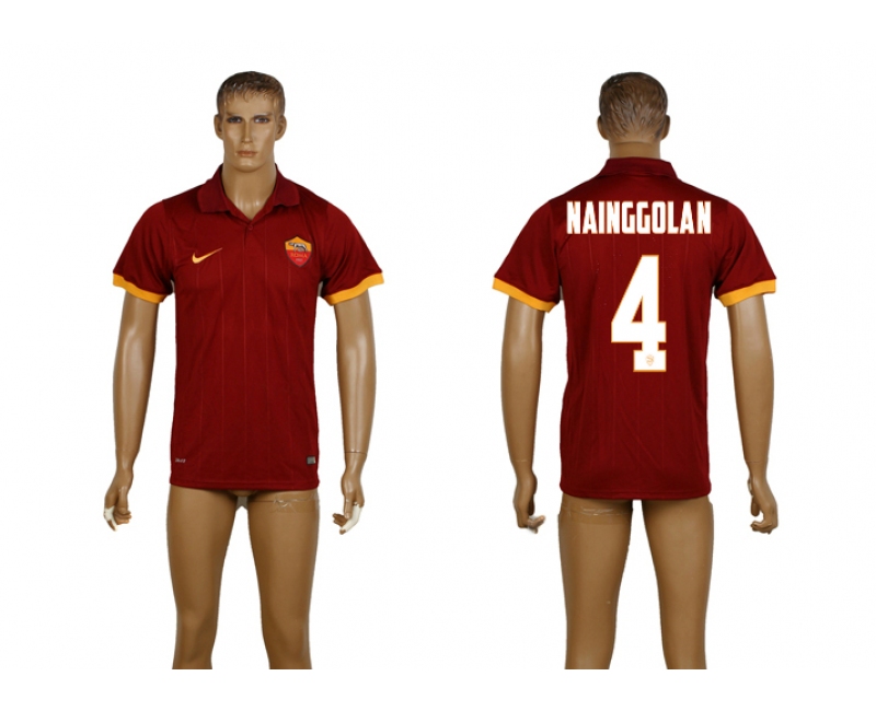2014-15 Roma 4 Nainggolan Home Thailand Jerseys