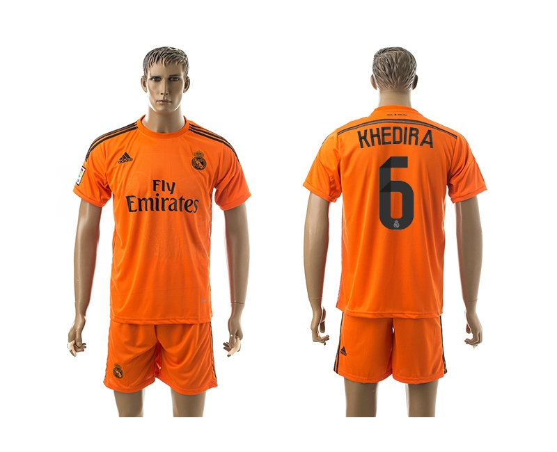 2014-15 Real Madrid 6 Khedira Third Away Jerseys