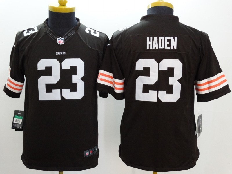 Nike Browns 23 Haden Brown Limited Jerseys Nike Browns 23 Haden Brown Limited Jerseys