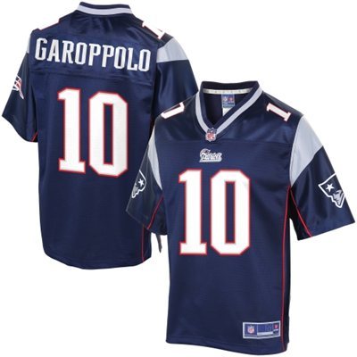 New England Patriots 10 Garoppolo Blue Jerseys