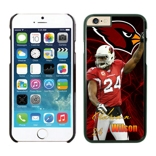 Arizona Cardinals Adrian Wilson iPhone 6 Cases Black