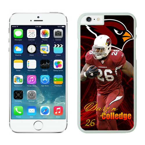 Arizona Cardinals Chris Wells iPhone 6 Cases White