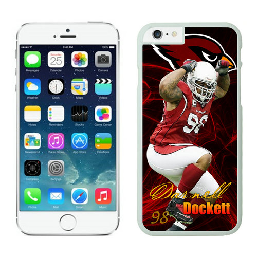 Arizona Cardinals Darnell Dockett iPhone 6 Cases White