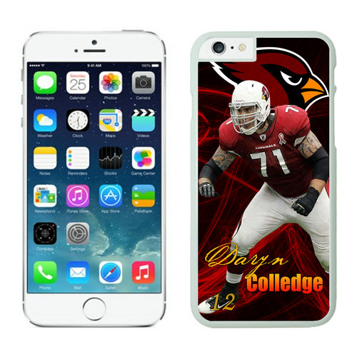 Arizona Cardinals Daryn Colledge iPhone 6 Cases White
