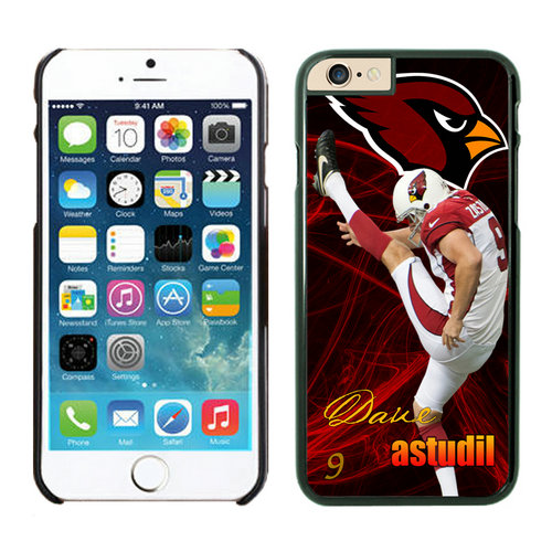 Arizona Cardinals Dave Zastudil iPhone 6 Cases Black - Click Image to Close