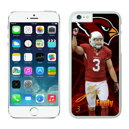 Arizona Cardinals Jay Feely iPhone 6 Cases White
