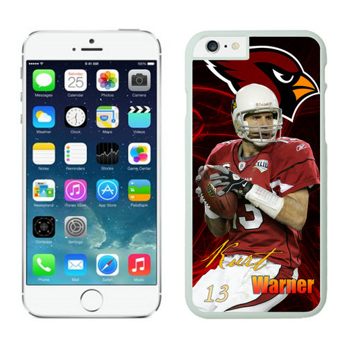 Arizona Cardinals Kurt Warner iPhone 6 Cases White