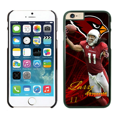 Arizona Cardinals Larry Fitzgerald iPhone 6 Cases Black