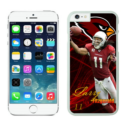 Arizona Cardinals Larry Fitzgerald iPhone 6 Cases White