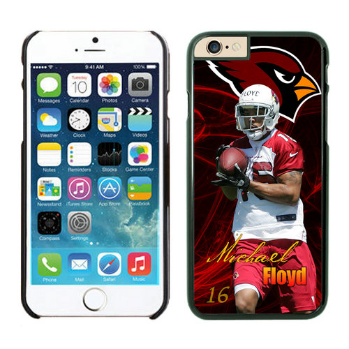 Arizona Cardinals Michael Floyd iPhone 6 Cases Black
