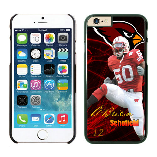 Arizona Cardinals OBrien Schofield iPhone 6 Cases Black