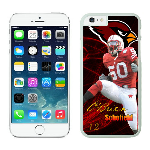 Arizona Cardinals OBrien Schofield iPhone 6 Cases White