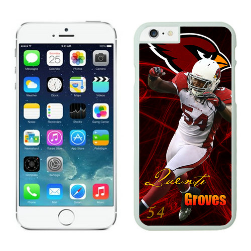 Arizona Cardinals Quentin Groves iPhone 6 Cases White