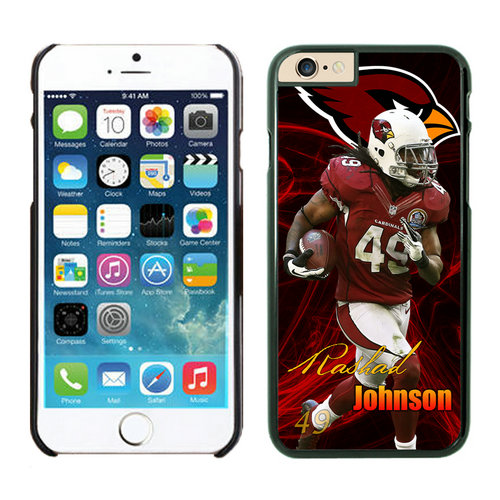 Arizona Cardinals Rashad Johnson iPhone 6 Cases Black