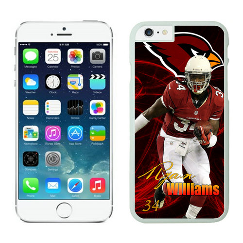 Arizona Cardinals Ryan Williams iPhone 6 Cases White
