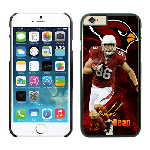 Arizona Cardinals Todd Heap iPhone 6 Cases Black