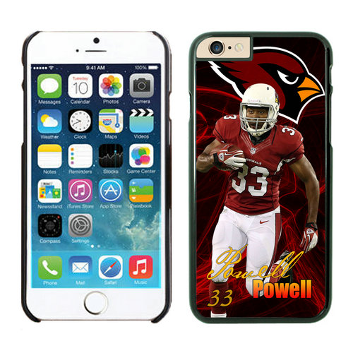 Arizona Cardinals William Powell iPhone 6 Cases Black