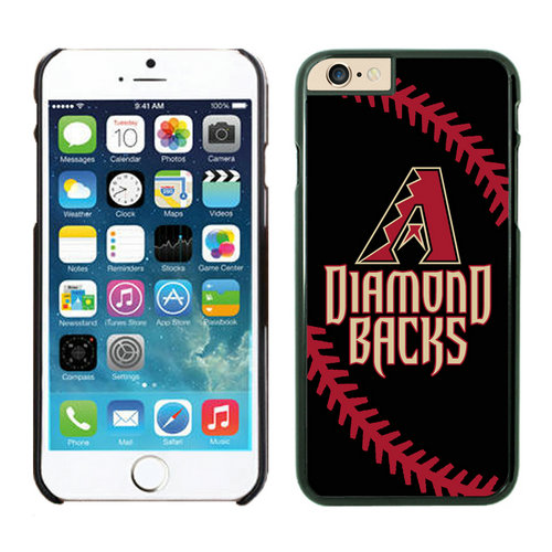 Arizona Diamondbacks iPhone 6 Cases Black - Click Image to Close