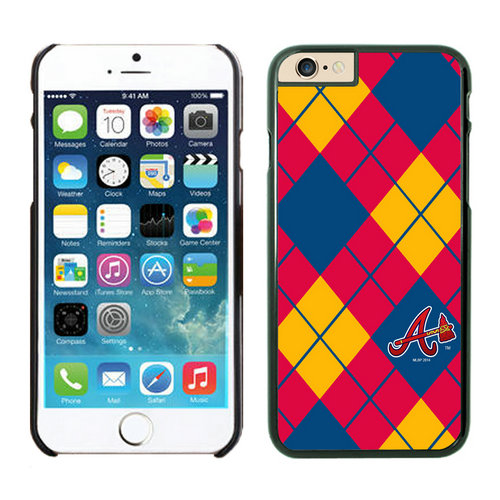Atlanta Braves iPhone 6 Plus Cases Black04