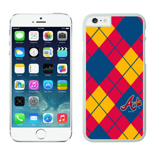 Atlanta Braves iPhone 6 Plus Cases White04