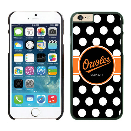 Baltimore Orioles iPhone 6 Plus Cases Black02