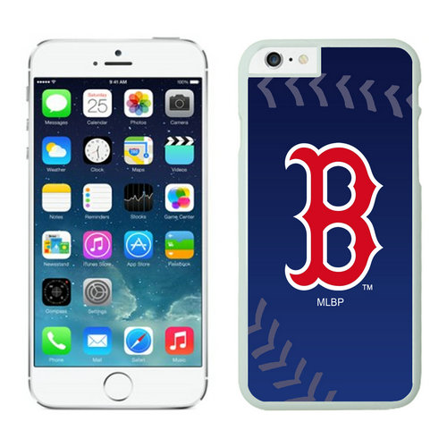 Boston Red Sox iPhone 6 Plus Cases White03