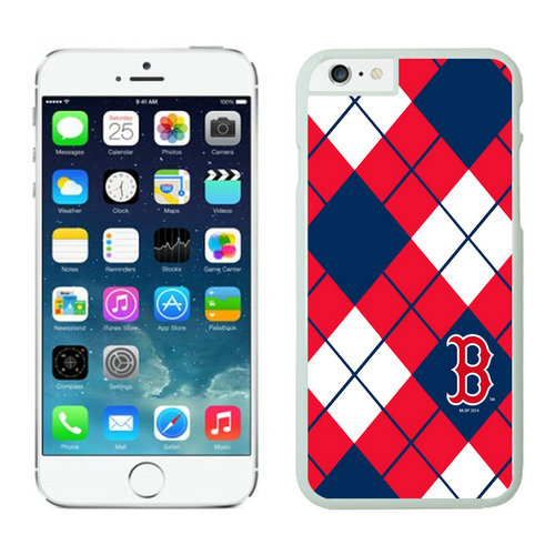 Boston Red Sox iPhone 6 Plus Cases White04