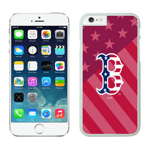 Boston Red Sox iPhone 6 Plus Cases White05