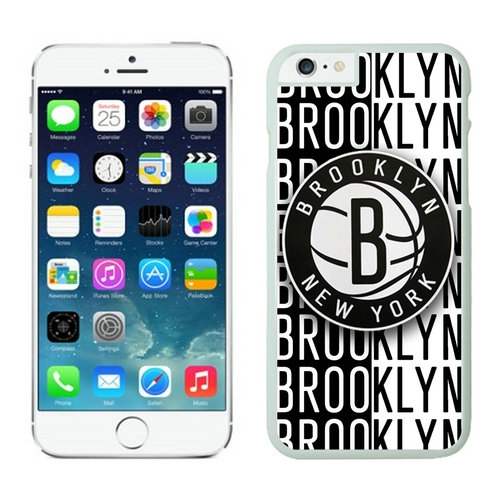 Brooklyn Nets iPhone 6 Plus Cases White02