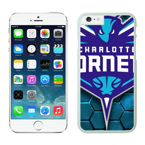 Charlotte Hornets iPhone 6 Cases White